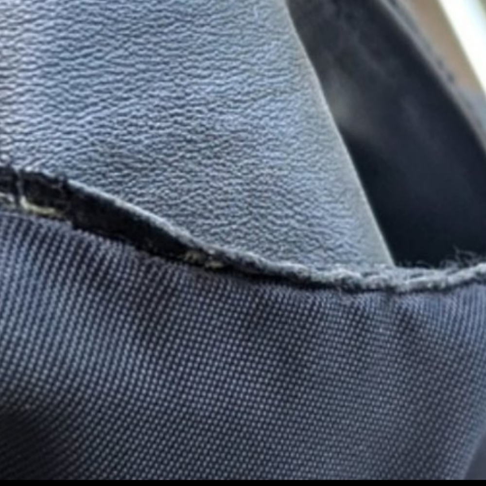 EASTER SALE DORMEIUL ENGLAND Sz S genuine soft leather black motorcycle jacket - Picture 6 of 11